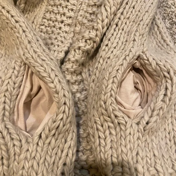 COPY - Jackson Rowe Cream Knit Cardigan - Picture 6 of 6